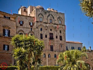 Palazzo dei Normanni a Palermo, sede dell'Assemblea regionale siciliana.