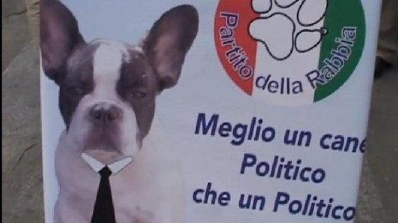 <strong>Favara</strong>. “Meglio un cane politico che un politico cane: vota Stefano!”