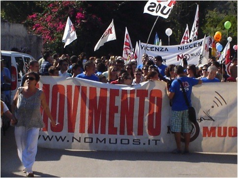 <strong>Niscemi</strong>. Campagna “no muos”