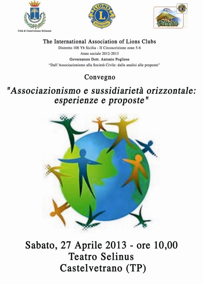 <strong>Convegno</strong> “Associazionismo e sussidiarietà orizzontale: esperienze e proposte”