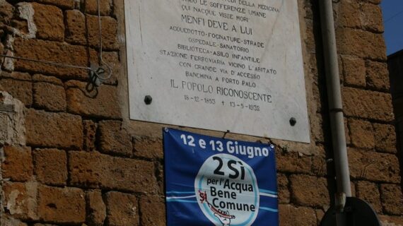 Gestione servizio idrico a Menfi: il 9 Marzo incontro presso il Centro Civico