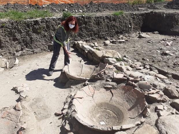 Vallelunga Pratameno, gli Assessori visitano l’area di scavi dove è stato scoperto il sito archeologico