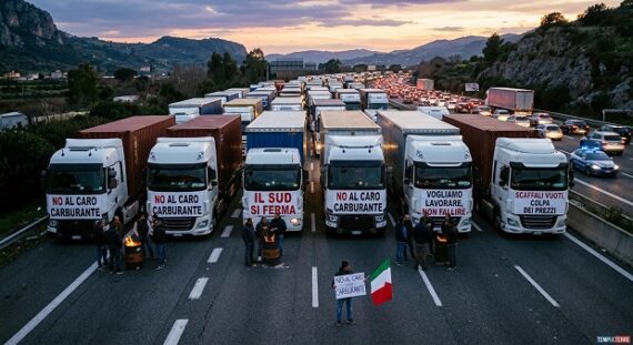 Caro carburante: revocati i blocchi in Sicilia, ma il Sud resta sotto scacco
